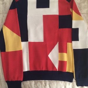 Brooks Brothers Nautical Flags Crew Neck SUMMER